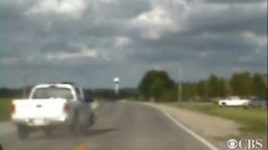 Video: Iowa police cruiser rear-ended by drunk driver
