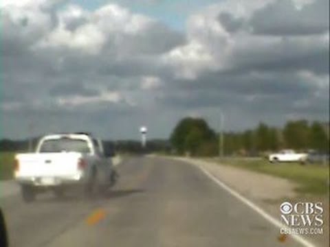 Video: Iowa police cruiser rear-ended by drunk driver