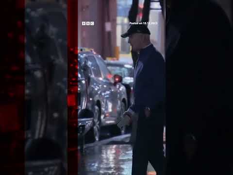 US President Joe Biden pushed to security after car crashes into motorcade. #US #Shorts #BBCNews