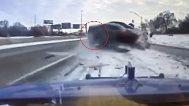 Seek how tow truck driver escapes this rupture unscathed – BBC Records