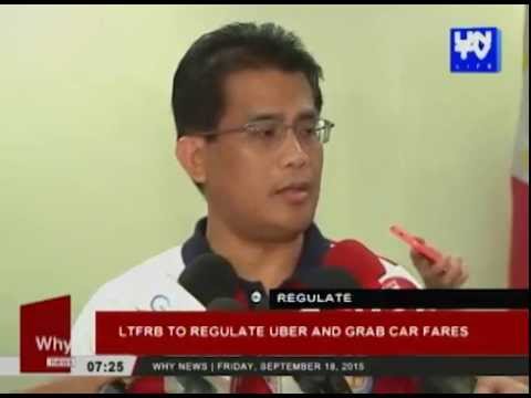 LTFRB to establish a watch on Uber and Opt Automobile fares