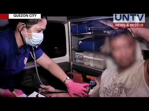 Bicycle rider at taxi driver nasugatan sa vehicular accident, tinulungan ng UNTV facts and rescue