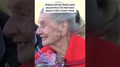 102-yr-outmoded grandma rides inner a flee automobile