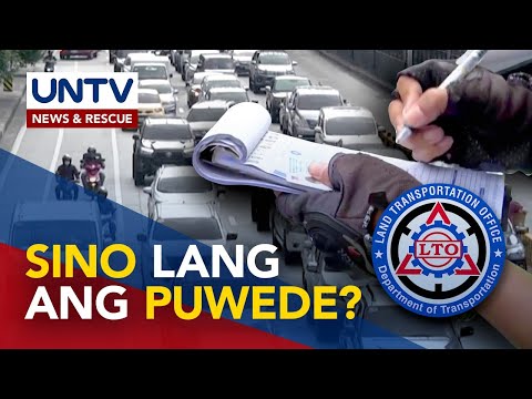 ALAMIN: Sino ang pwedeng mangumpiska ng driver’s license?