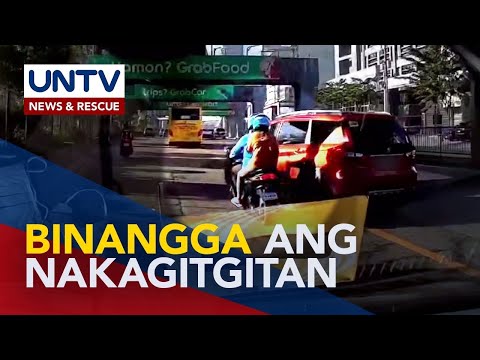 SUV driver na nahuli-cam sa pagbangga sa nakagitgitang motorsiklo, arestado