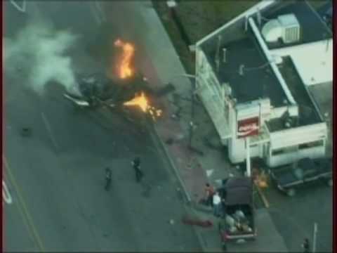 Fiery Michigan Car Crash