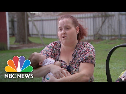 Mom Holds Onto Newborn As Twister Tosses Them Thru The Air | NBC News