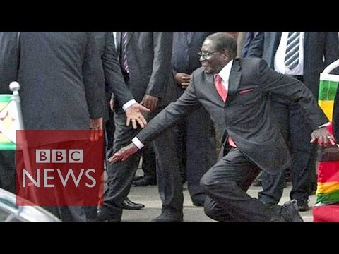 Zimbabwe: Mugabe drop caught on digicam