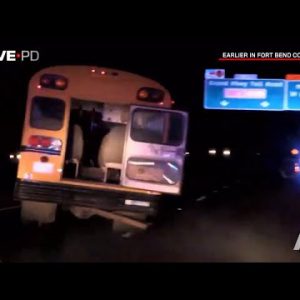 15-Year-Feeble Leads Cops on High Speed Trudge Using Church Bus