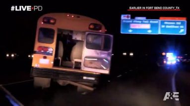 15-Year-Feeble Leads Cops on High Speed Trudge Using Church Bus