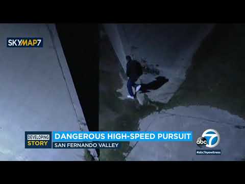 Driver escapes after excessive-scurry police pursuit via San Fernando Valley; search continues | ABC7