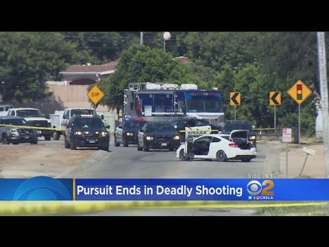 Assault Suspect Fatally Shot By Corona Police Following Quick Race