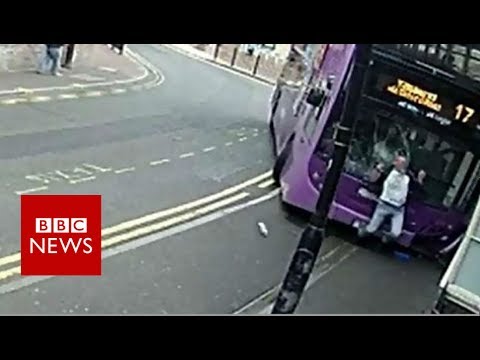 CCTV footage displays man hit by bus in Discovering out – BBC Files