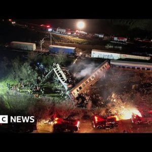 Dozens uninteresting after trains collide in northern Greece – BBC Recordsdata