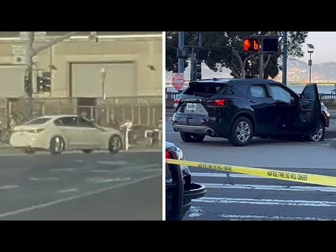 San Francisco Pier 39 shooting: Heart-stopping dashcam video exhibits automobile-to-automobile gun fight