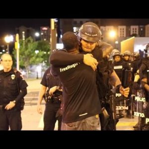 Man Faces Backlash For Hugging Officers In Riot Equipment At some level of Charlotte Protests