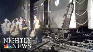 34 Injured In NYC Subway Derailment, Officers Remark | NBC Nightly Data