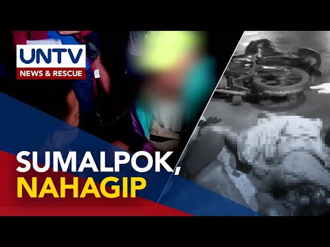 3, sugatan sa aksidente sa Caloocan at Tacloban; 2 sa mga biktima, tinulungan ng UNTV NAR