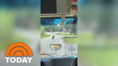 Frightening Video Exhibits Wheel Plunge Off Of Entertaining College Bus