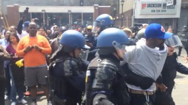 Baltimore Riots: Tensions Rise Between Police and Protestors