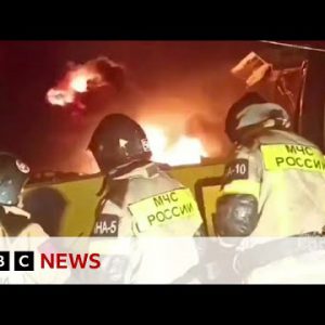 Petrol house inferno kills dozens in Russia – BBC Files