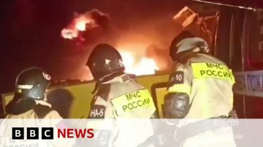 Petrol house inferno kills dozens in Russia – BBC Files