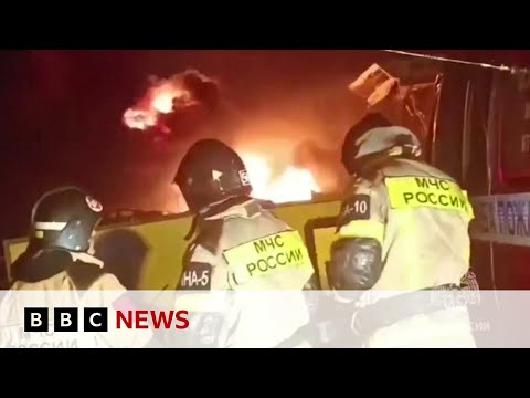 Petrol house inferno kills dozens in Russia – BBC Files