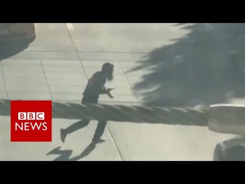 Photos reveals New York suspect tackled by police – BBC News