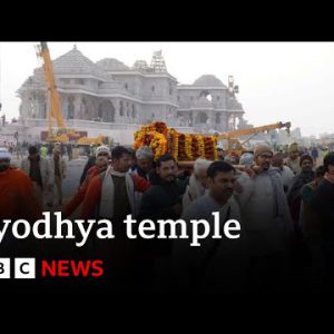 Opening of Hindu temple in Ayodhya stirs bitter recollections for India’s muslims | BBC News