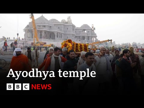 Opening of Hindu temple in Ayodhya stirs bitter recollections for India’s muslims | BBC News