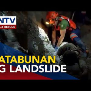 Matinding landslide, naitala sa Maco, Davao de Oro; bus na would possibly mga sakay, natabunan