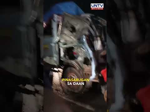 Truck, hinagisan ng bomba; Babaeng sakay, nasawi