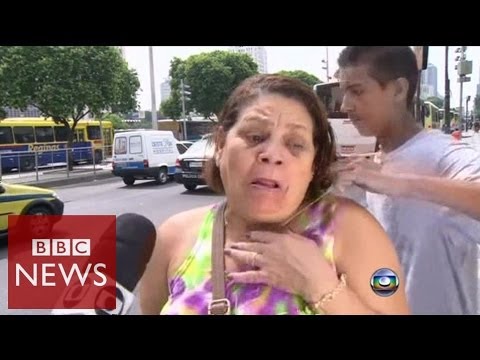 Rio theft try filmed by TV crew – BBC Info