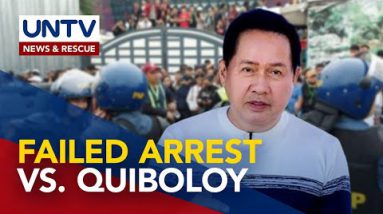 Authorities fail to arrest Apollo Quiboloy in Davao City