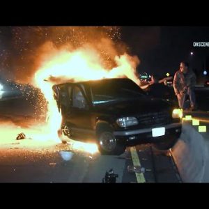 Seek for Photojournalists Rescue Driver After Fiery Parkway Smash