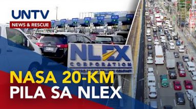 Dagsa ng mga motorista nagdulot ng matinding net site net site visitors sa NLEX