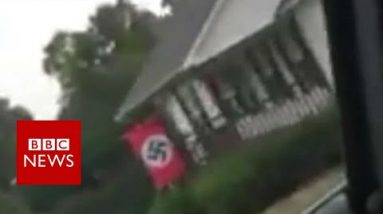 US girl confronts her neighbour over Nazi flag – BBC Data