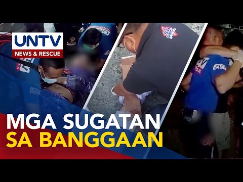 Magkakahiwalay na bike accidents, nirespondehan ng UNTV Files and Rescue