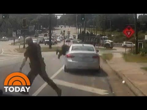 Speeding Automotive Drags Officer Onto Georgia Highway | TODAY