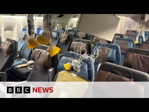 Singapore Airways flight: Passengers assert of fright flight whereby British man dies | BBC News