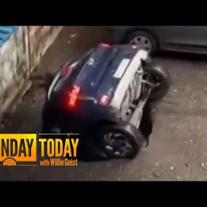 Sinkhole In India Entirely Swallows A Car