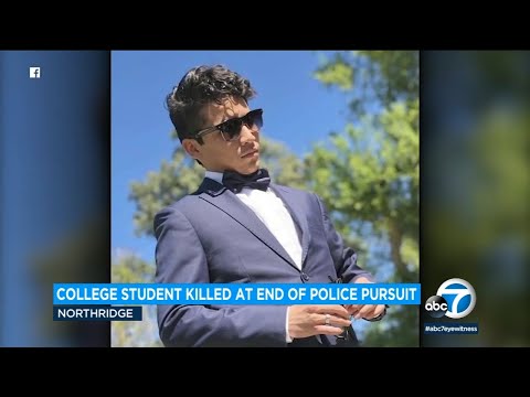 CSUN student killed when suspects fleeing police atomize into his car