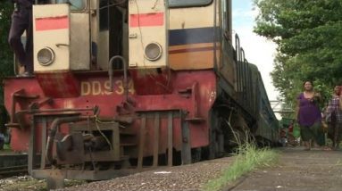 HOP ABOARD BURMA’S ‘SLOW TRAIN’ – BBC NEWS