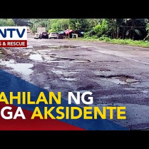 Sirang mga kalsada sa CamNorte, dahilan ng mga aksidente sa probinsya