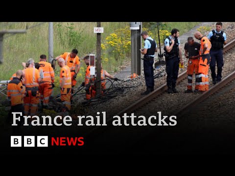 Paris Olympics:  arson attacks bring chaos to French rail community sooner than opening ceremony | BBC News