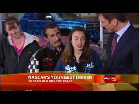 Teen Girl Makes NASCAR History