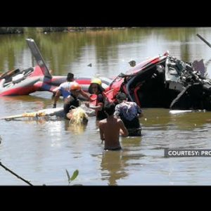 3 patay sa pagbagsak ng helicopter sa Malolos, Bulacan