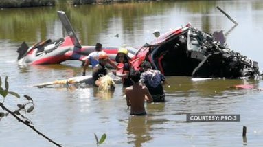 3 patay sa pagbagsak ng helicopter sa Malolos, Bulacan