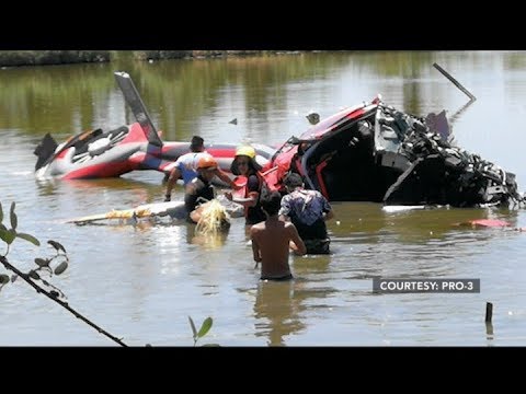 3 patay sa pagbagsak ng helicopter sa Malolos, Bulacan