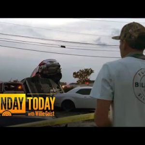 Uncommon tornado tears thru Palm Seaside, Florida